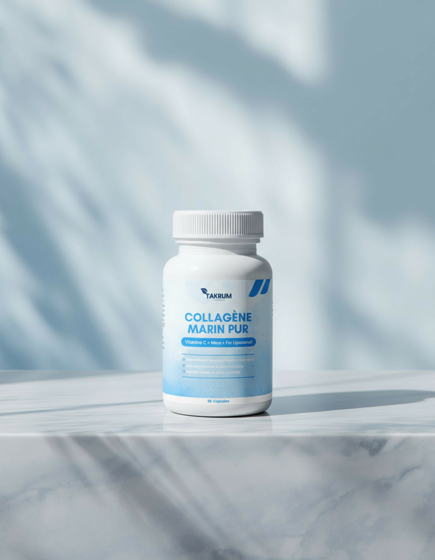 Collagène Marin Pur – Complément Beauté & Jeunesse | TAKRUM Cosmetic