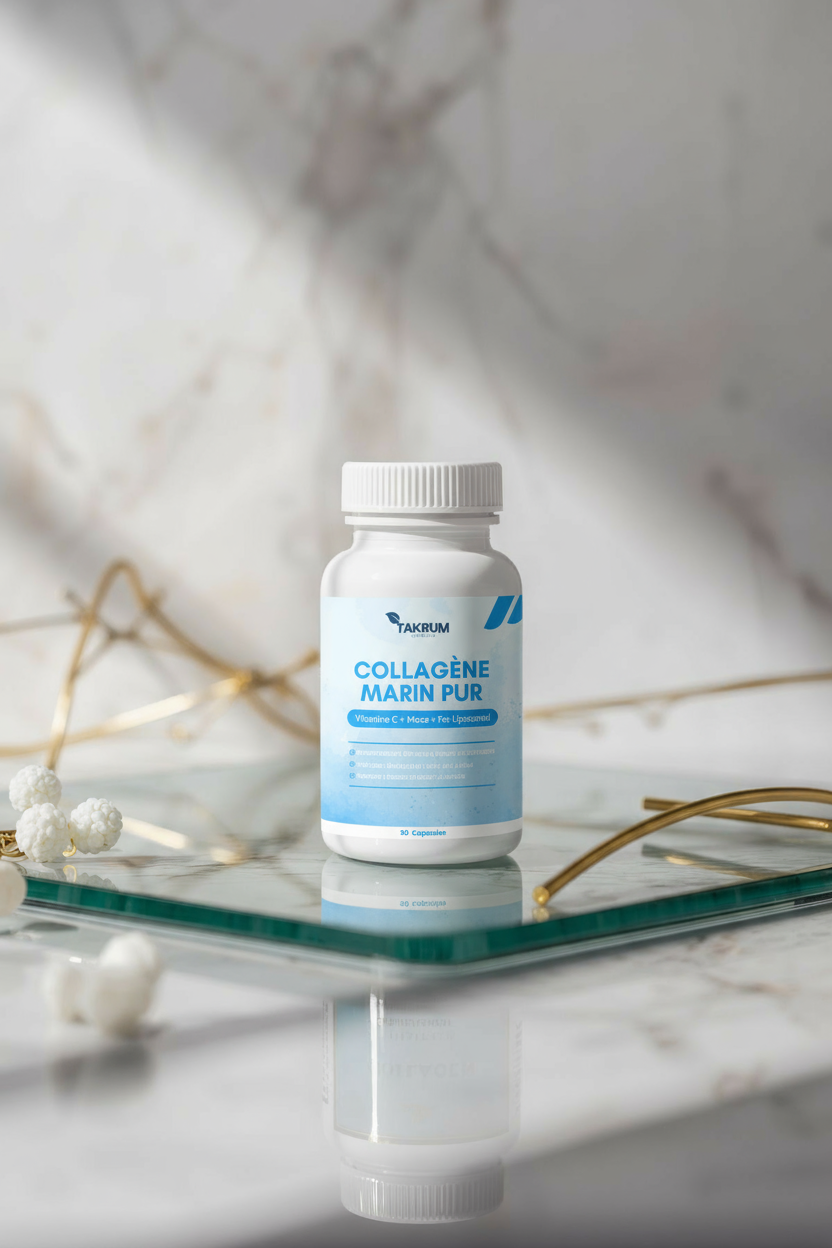 Collagène Marin Pur – Complément Beauté & Jeunesse | TAKRUM Cosmetic